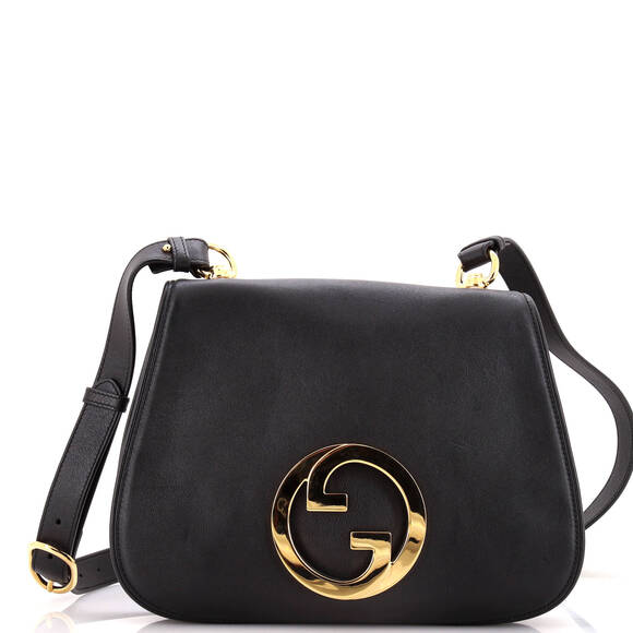 Gucci Web Blondie Shoulder Flap Bag #185303G14B - Picture 1 of 7